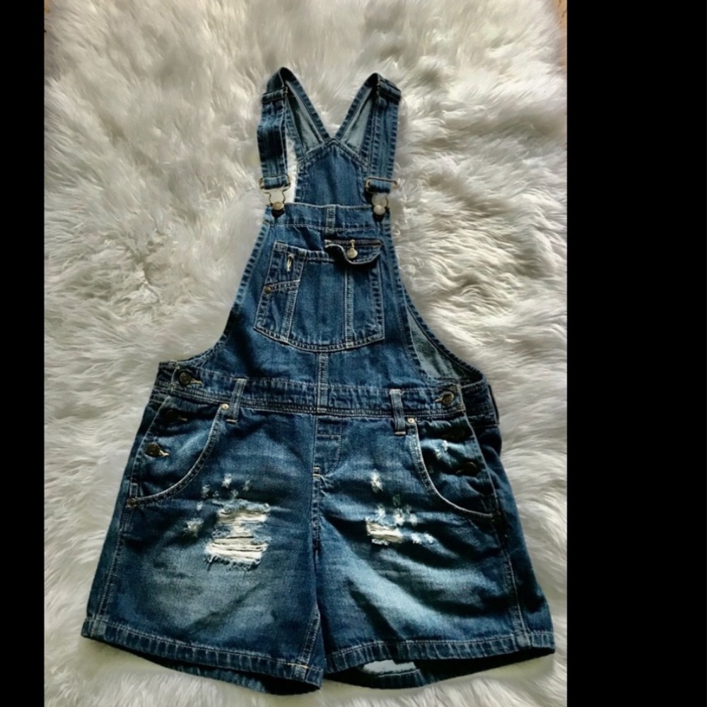 l.e.i destroyed short overall